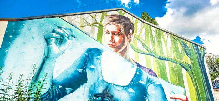 Colorful Bucharest Street Art