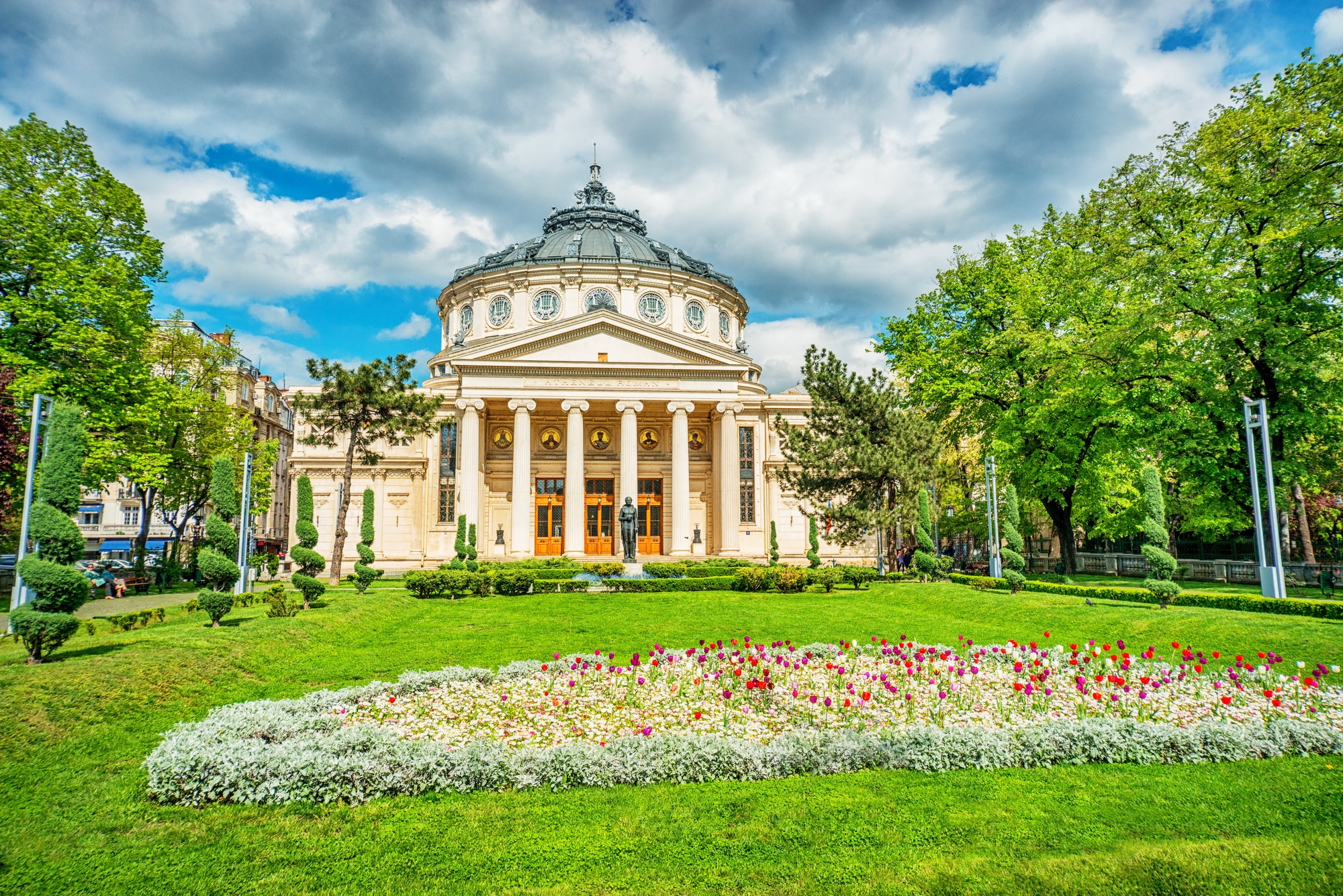 Romanian Athenaeum Of Bucarest, Romania