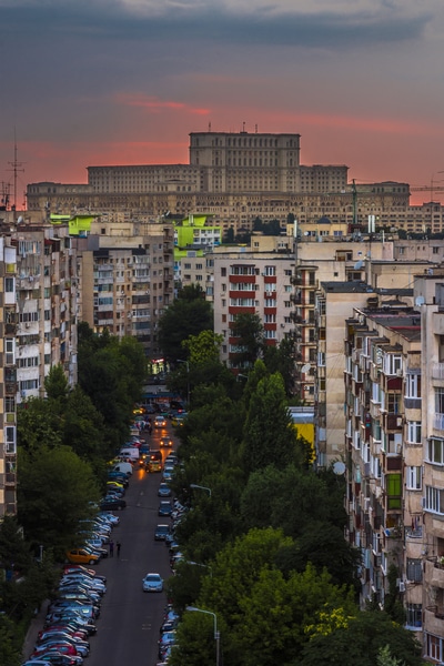 Blocchi di appartamenti comunisti