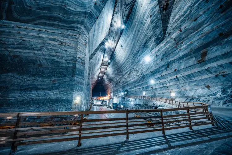 Slanic Salt Mine underground hall