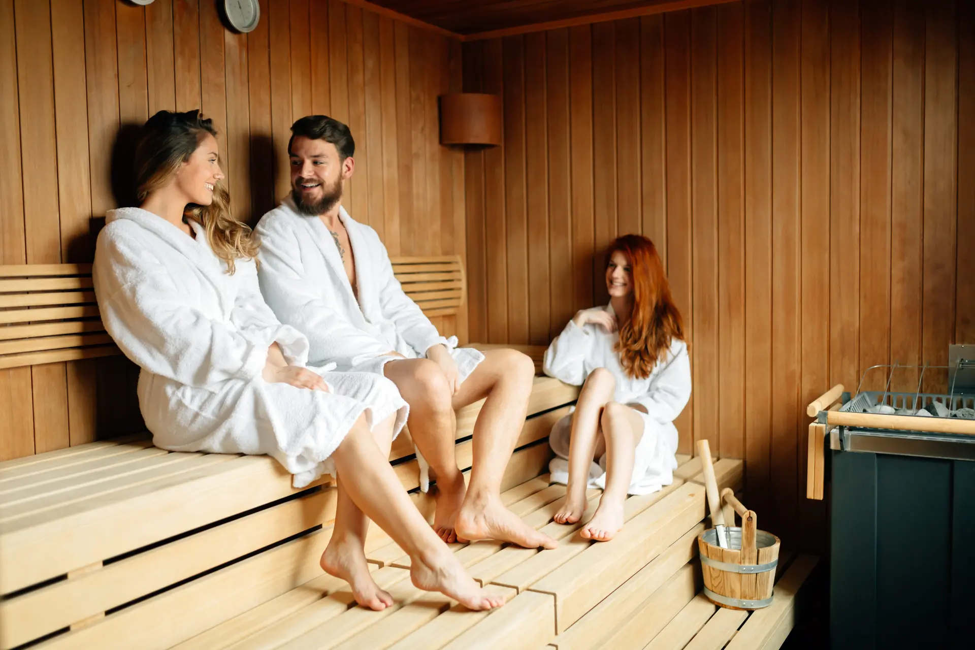 Therme Bucharest spa and relaxation area