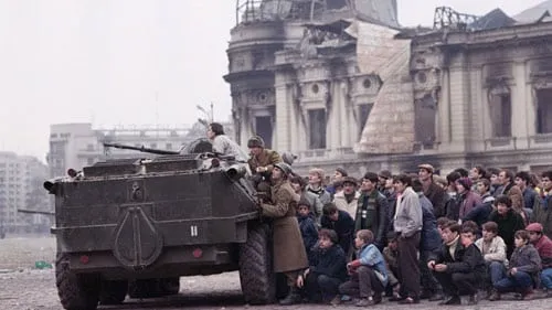 Revolution Square in Bucharest