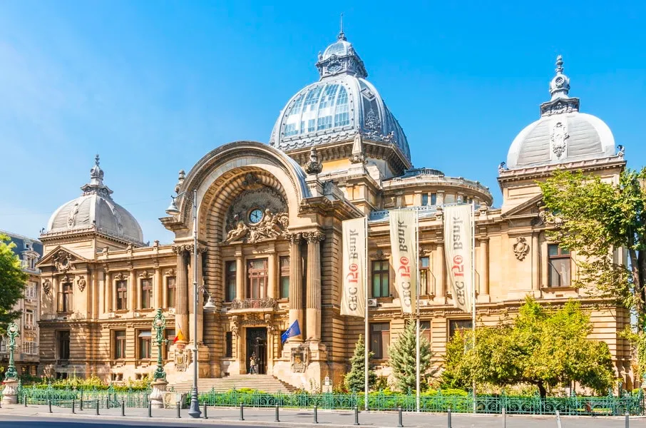 Reisegruppe in Bukarest